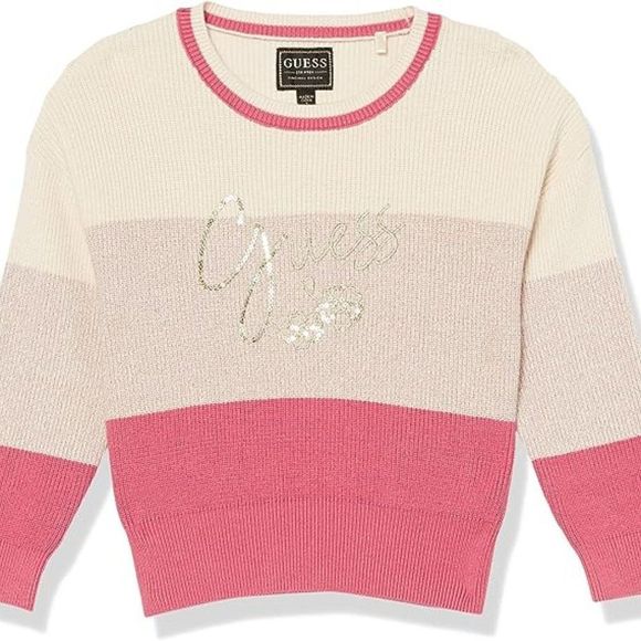 Girls' Long Sleeve Cozy Graphic Sweater - Picture 1 of 2